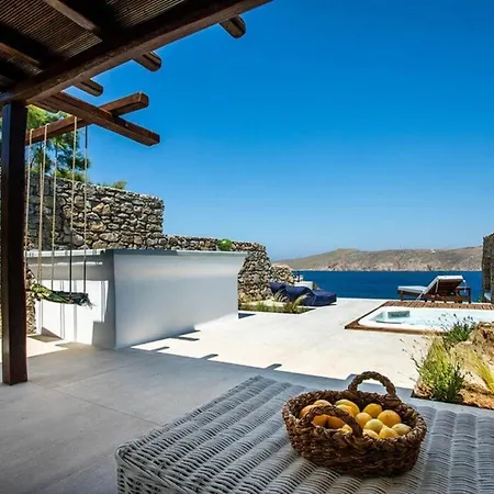 Villa Anasa Private Pool & Jacuzzi 8pax At Panormos *