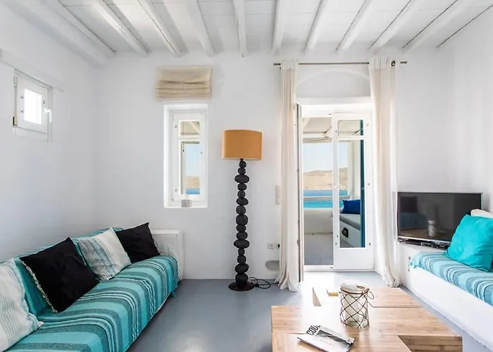 וילה Anasa Private Pool & Jacuzzi 8pax At Panormos פנורמוס מיקונוס