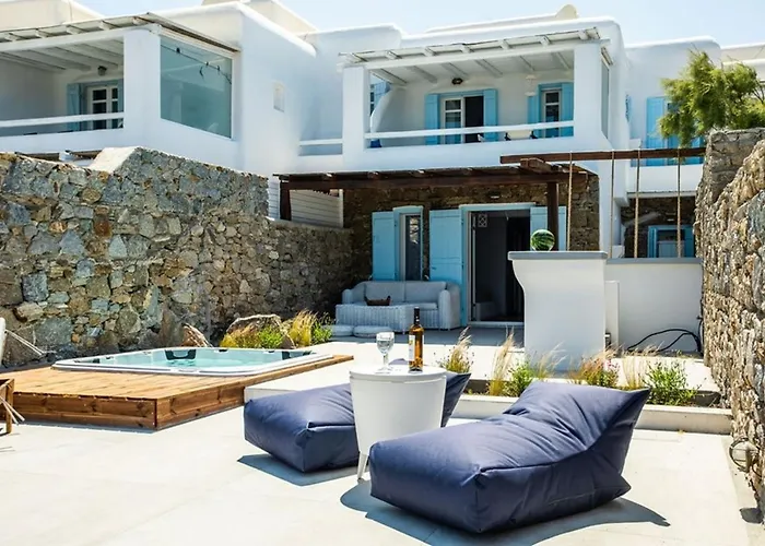 Anasa Private Pool & Jacuzzi 8pax At Panormos * פנורמוס מיקונוס