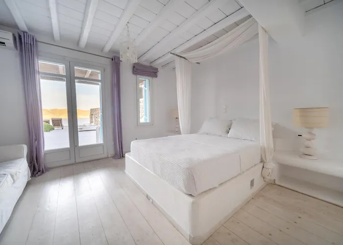 וילה Anasa Private Pool & Jacuzzi 8pax At Panormos פנורמוס מיקונוס