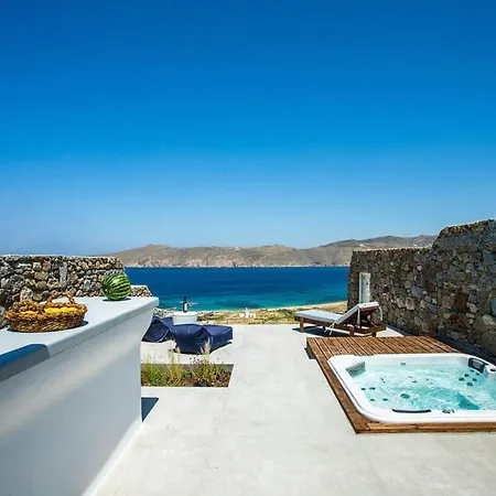 ヴィラ Anasa Private Pool & Jacuzzi 8pax At Panormos *