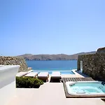 빌라 Anasa Private Pool & Jacuzzi 8pax At Panormos Panormos (Mykonos)
