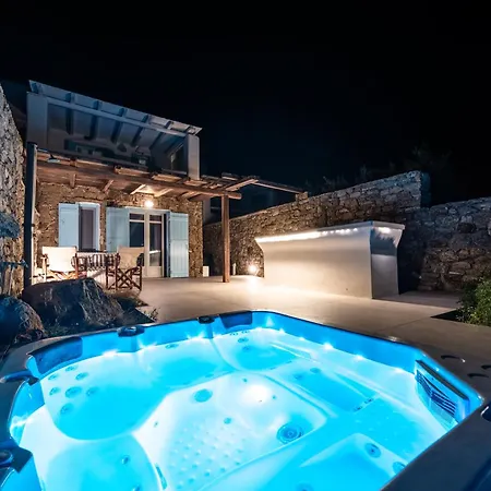 Anasa Private Pool & Jacuzzi 8pax At Panormos פנורמוס מיקונוס