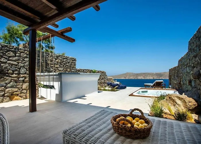 Villa Anasa Private Pool & Jacuzzi 8pax At Panormos *