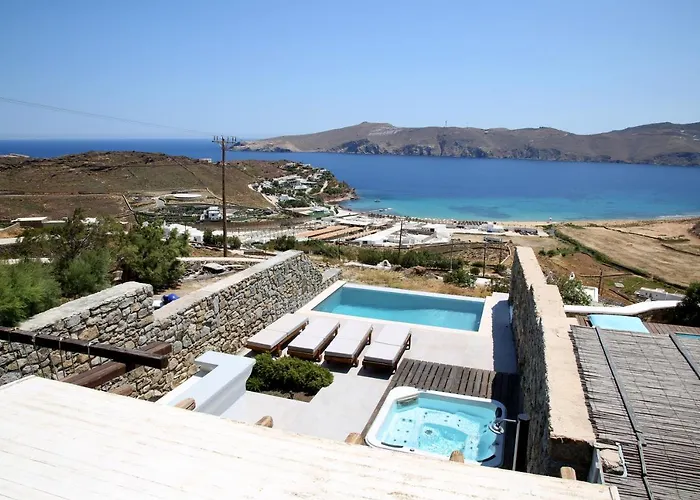 Anasa Private Pool & Jacuzzi 8pax At Panormos Panormos (Mykonos)