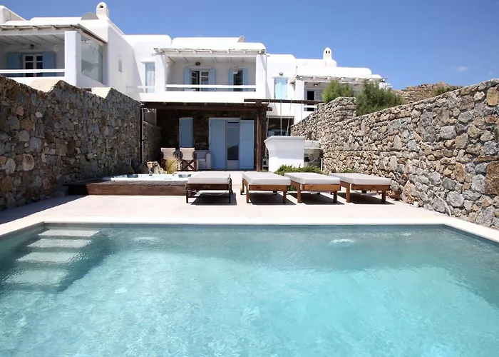 Villa Anasa Private Pool&jacuzzi 8pax At Panormos