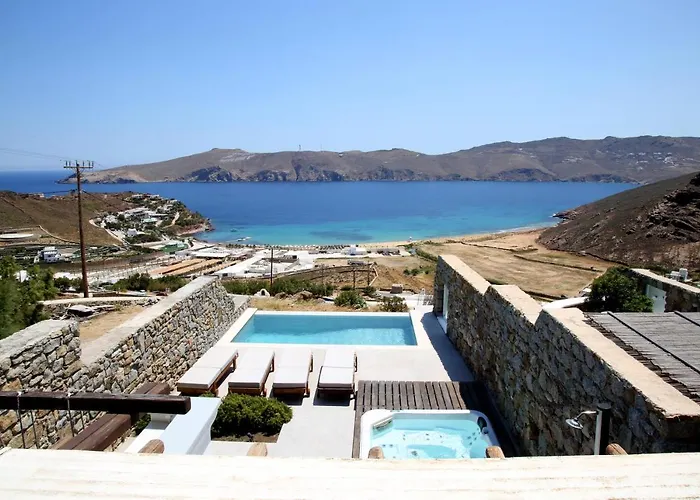 Anasa Private Pool & Jacuzzi 8pax At Panormos * Panormos (Mykonos)